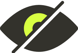 Operate in total secrecy